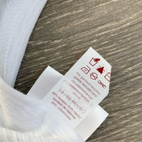 Mens Coho Apparel Logo Artisan Melange Henley Long Sleeve Shirt White Size Small - Picture 9 of 15